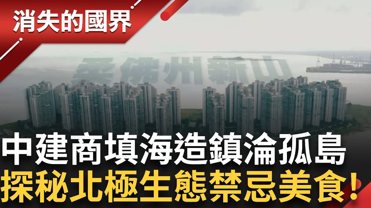 填海造鎮 千億錢坑淪孤島 一夜海市蜃樓 買家慘套牢 印度塞車解方 無人機外送 探秘北極生態圈 餐廳仍見鯨魚肉｜李文儀主持｜【消失的國界PART2】20241229｜三立新聞台