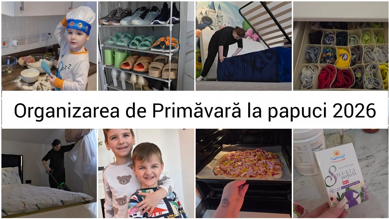 Vlog/Organizare şi Curățenia de Primăvară intens/O zi foarte productivă/Sunt tare mulțumita❤️