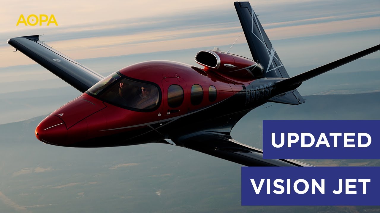 Новый самолет Cirrus SF50 Vision Jet третьего поколения