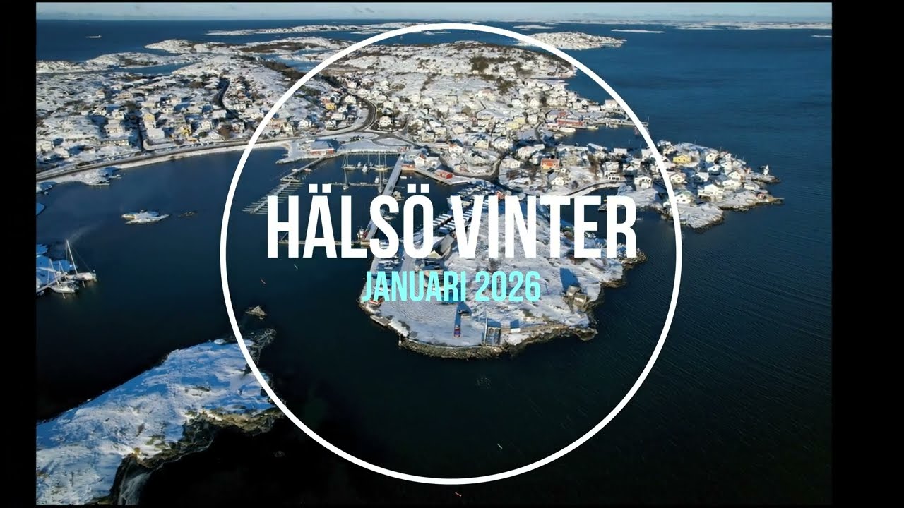 Hälsö vinter 2026 - bildspel från Hälsö i Göteborgs skärgård