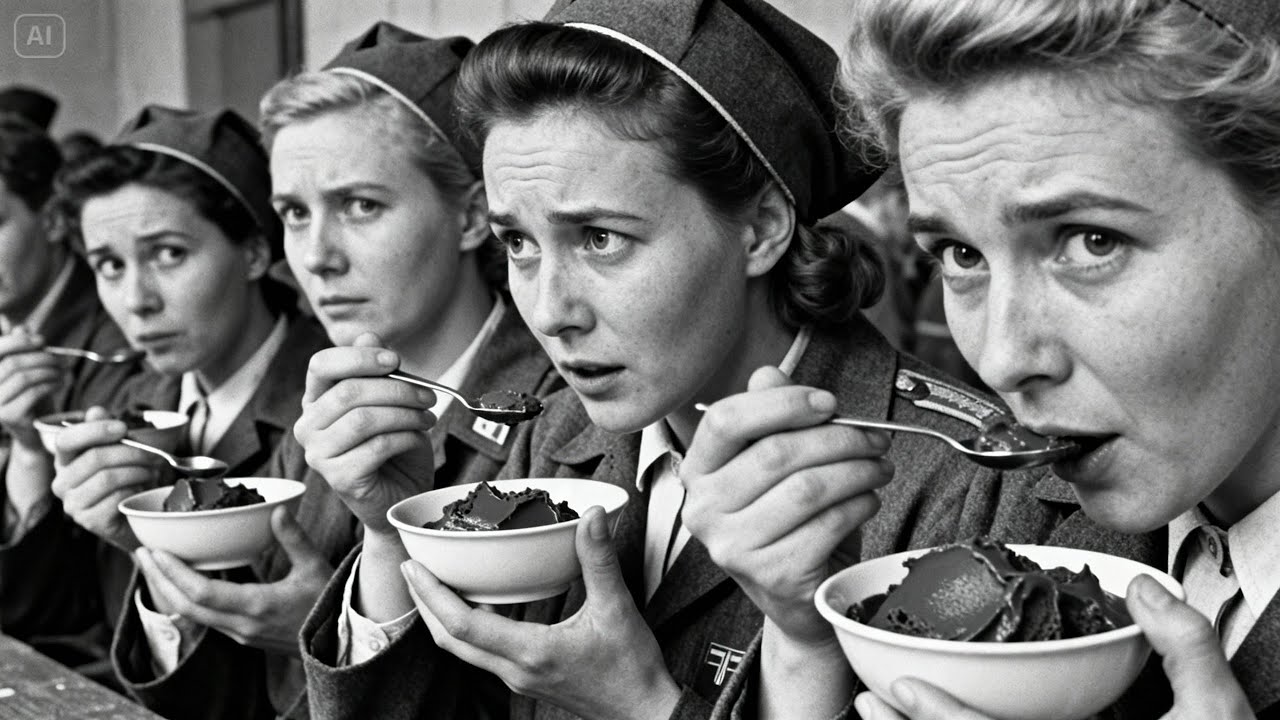 The Americans Said, 'Chocolate Pudding' | German POW Women Didn’t Leave a Spoonful