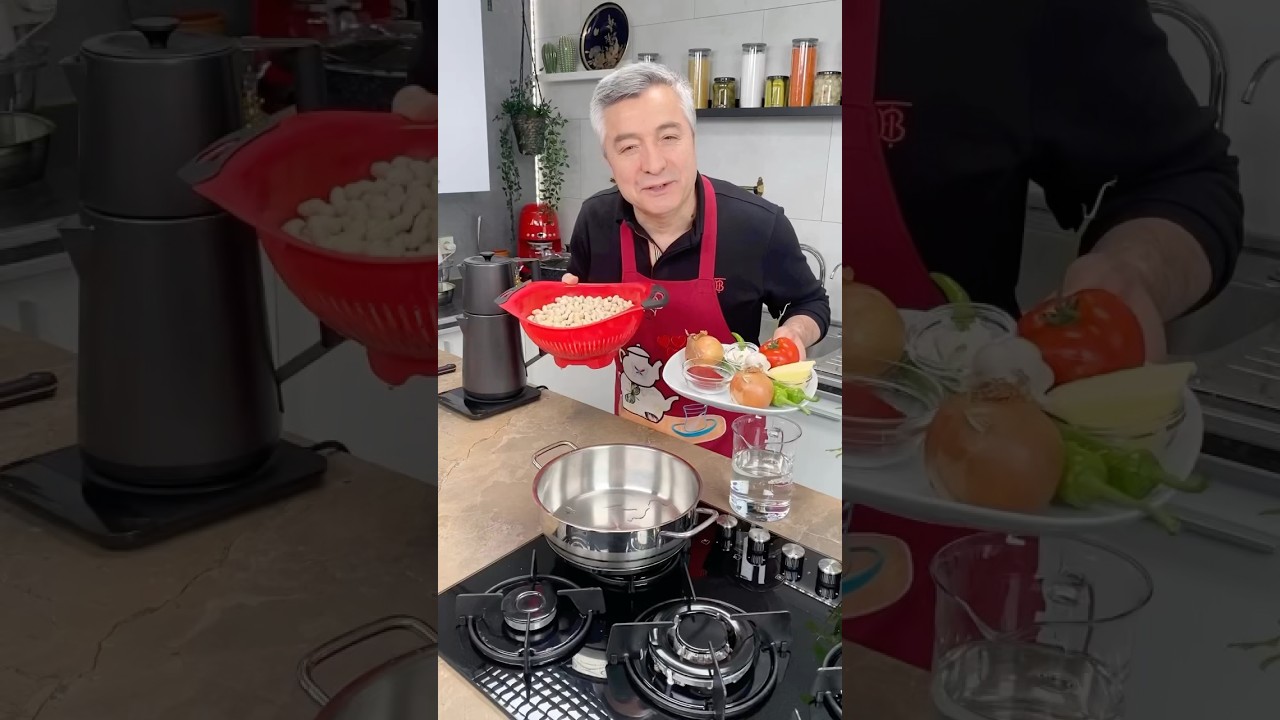 Kuru fasulye 🍀pişirdim sizler i&ccedil;in acılı ve lezzetli tadına doyamıycaksınız🌷🌸🌾