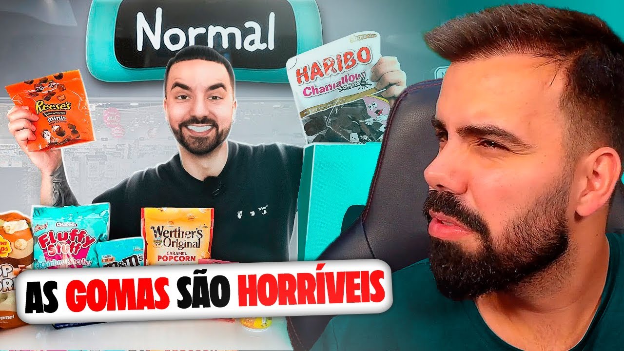 JOLIVEIRA10 REAGE AO TIAGOVSKI A EXPERIMENTAR PRODUTOS DA NORMAL