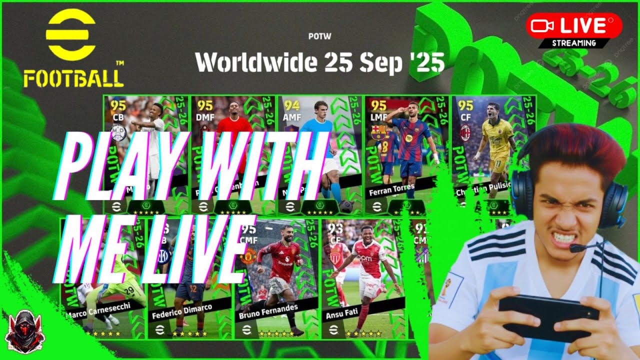 🔴 eFootball Live Stream | 1v1 & Co-op With Viewers | Play Now!