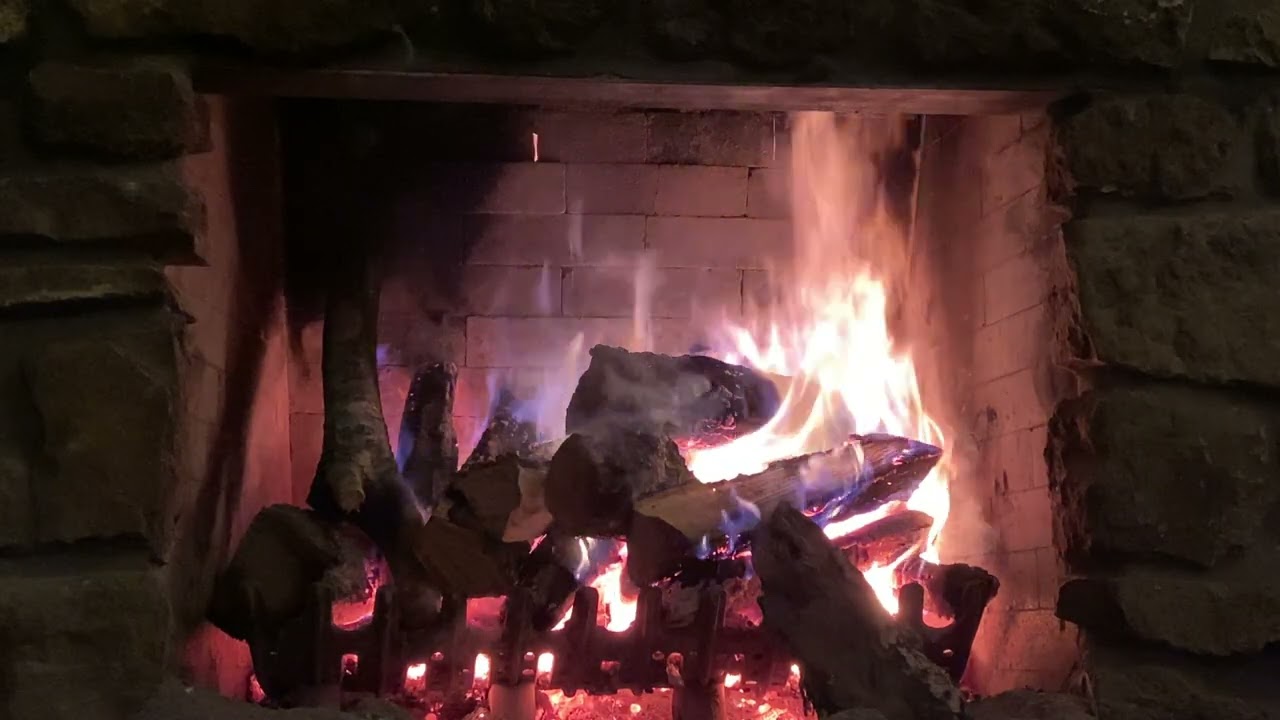 Put this fireplace fire on loop while you sleep. It’s the most powerful fire yet. 