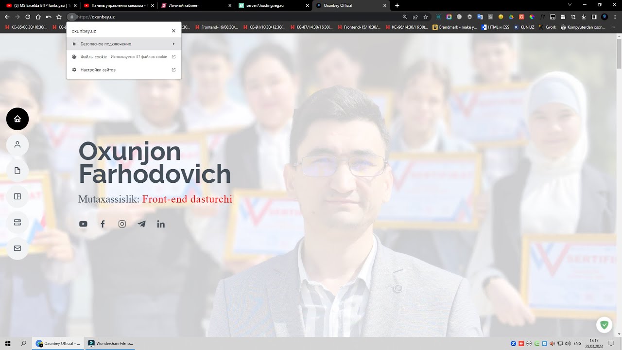 2DOMAINS.RU saytidan bepul  XOSTING olish va DOMEN'ga ulash | #hosting #oxunbey_official #sensorika