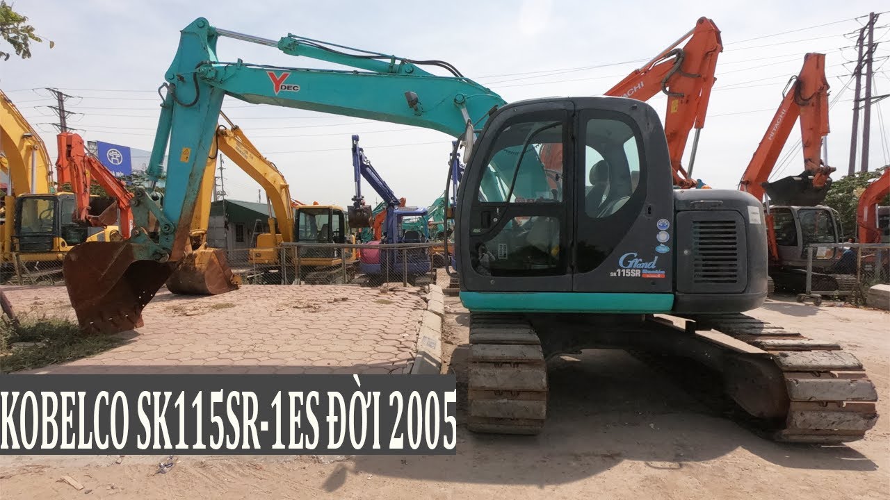 Chi Tiết Siêu Phẩm Máy Xúc KOBELCO SK115SR-1 Đời 2005 Giá Hơn 600 Triệu Đồng | Xuân Mạnh Vlogs