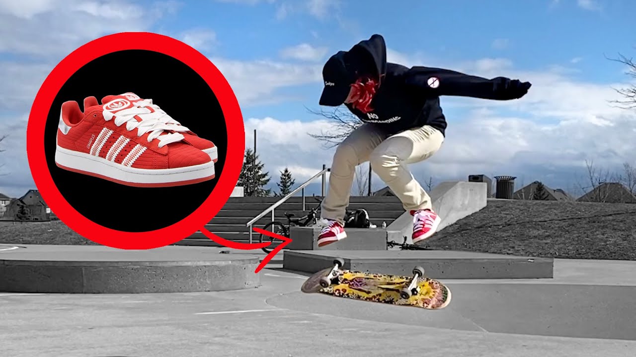 Skating Adidas Campus 00's