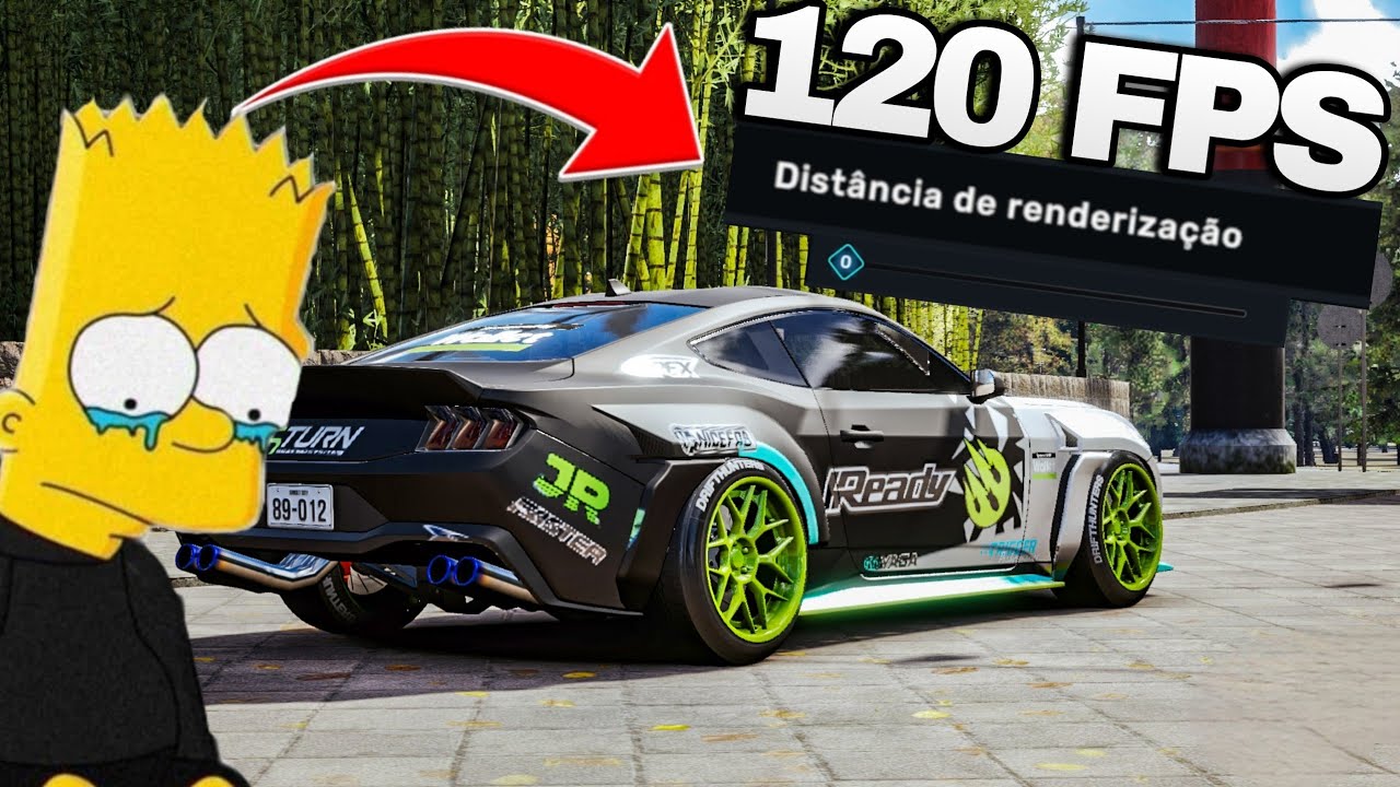 CARX STREET A 120 FPS PORÉM A DISTÂNCIA DE RENDERIZAÇÃO NÃO FUNCIONA !!!