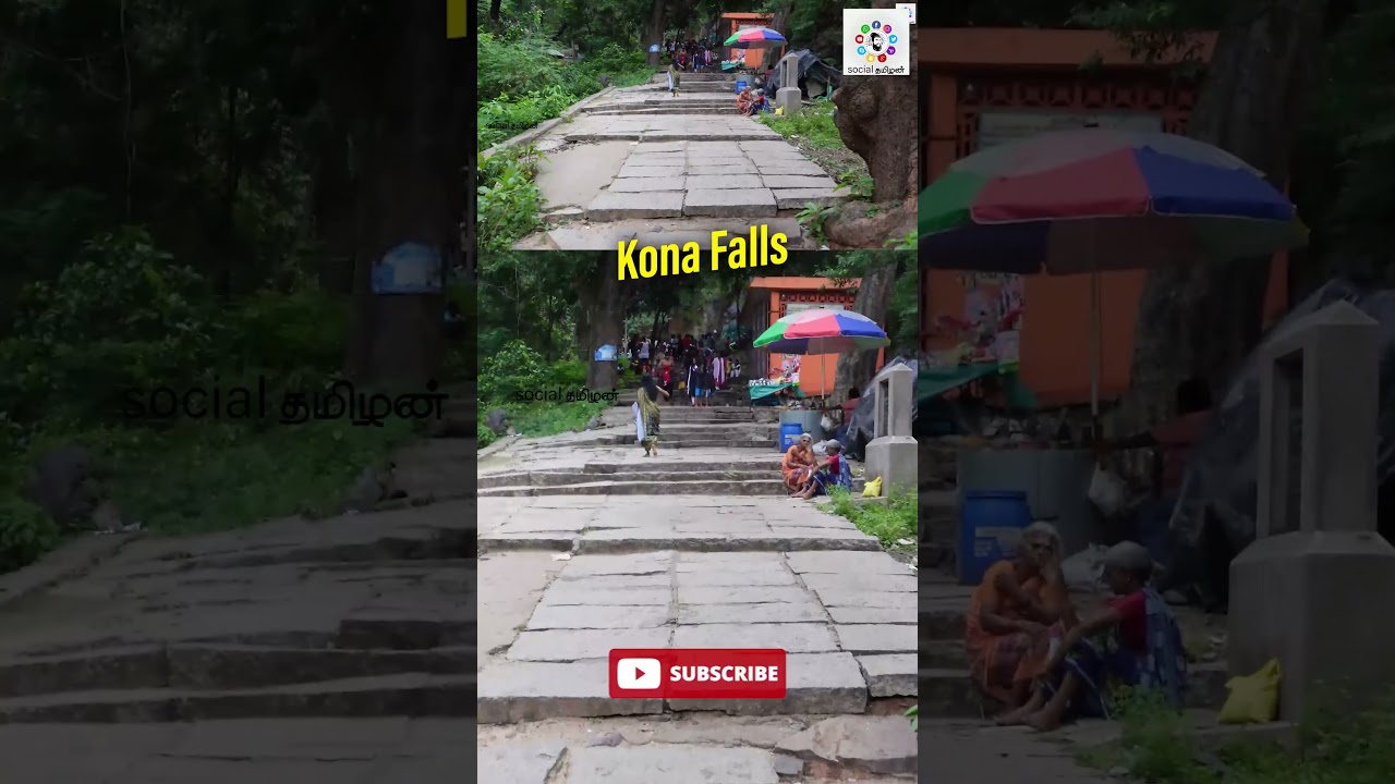 Kona waterfalls in Tamil | Kona falls Entrance Ticket | Waterfalls vlog | Chennai to Kona falls