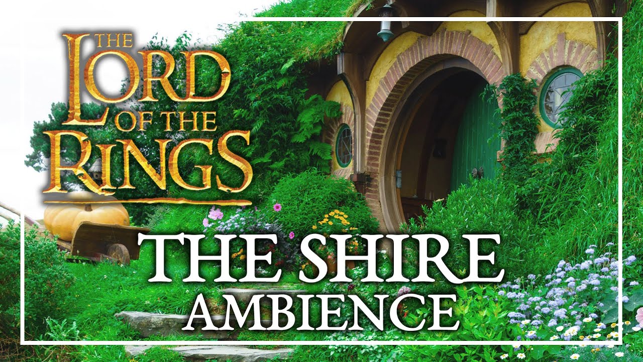 THE SHIRE AMBIENCE | Lord of the Rings Ambience RPG Hobbiton Ambience LOTR ASMR Sounds