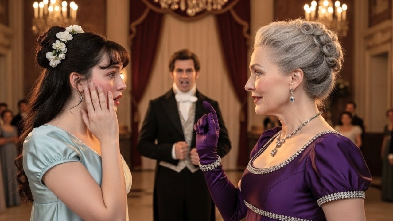 THE DUKE'S MOTHER SLAPPED HER AT THE BALL—THEN SOMEONE SHOUTED  'HOW DARE YOU TOUCH THE DUCHESS!