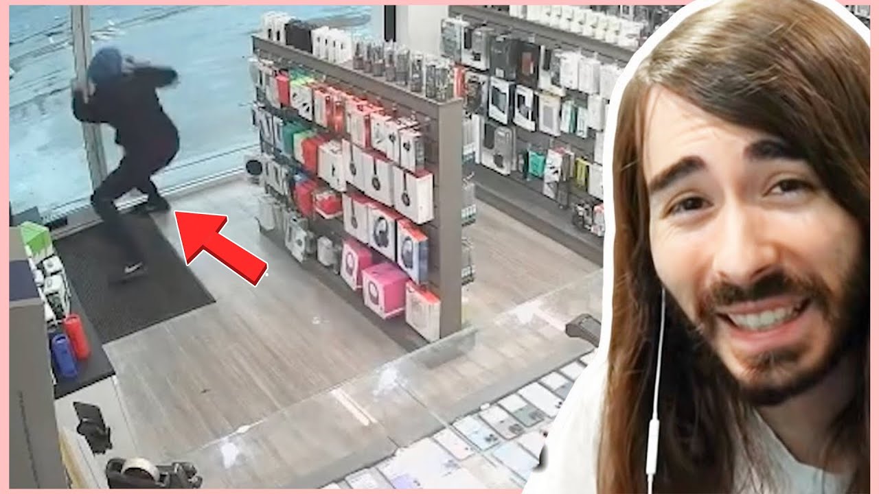 Moistcr1tikal реагирует на грабителей, запертых в магазине