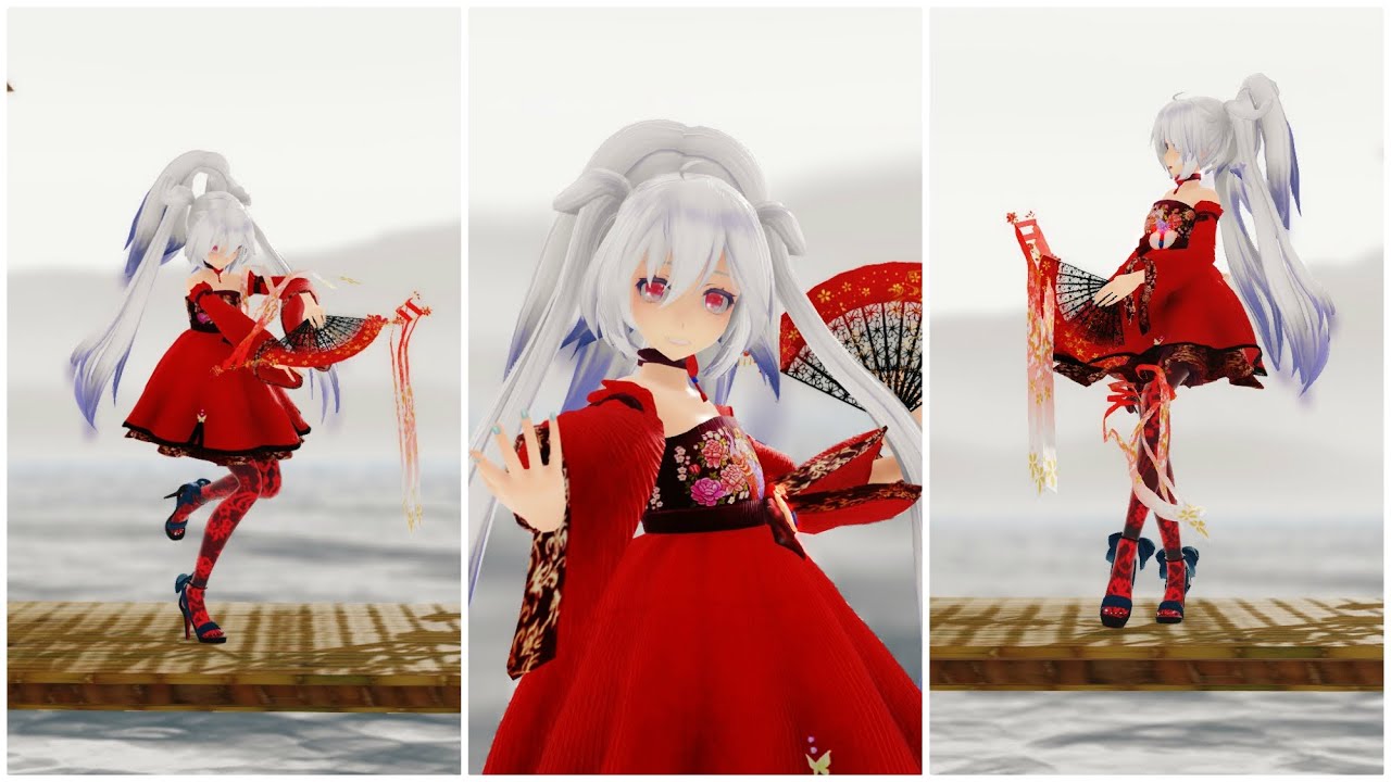 MMD - 千本桜 Senbonzakura - Haku