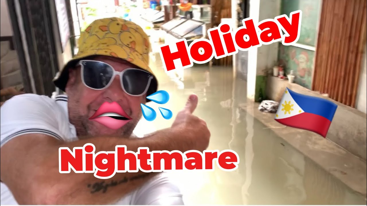 Hotel Nightmare Travel Lodge | Massive Flooding ,Wading Through Sewage Water Boracay Philippine’s🇵🇭