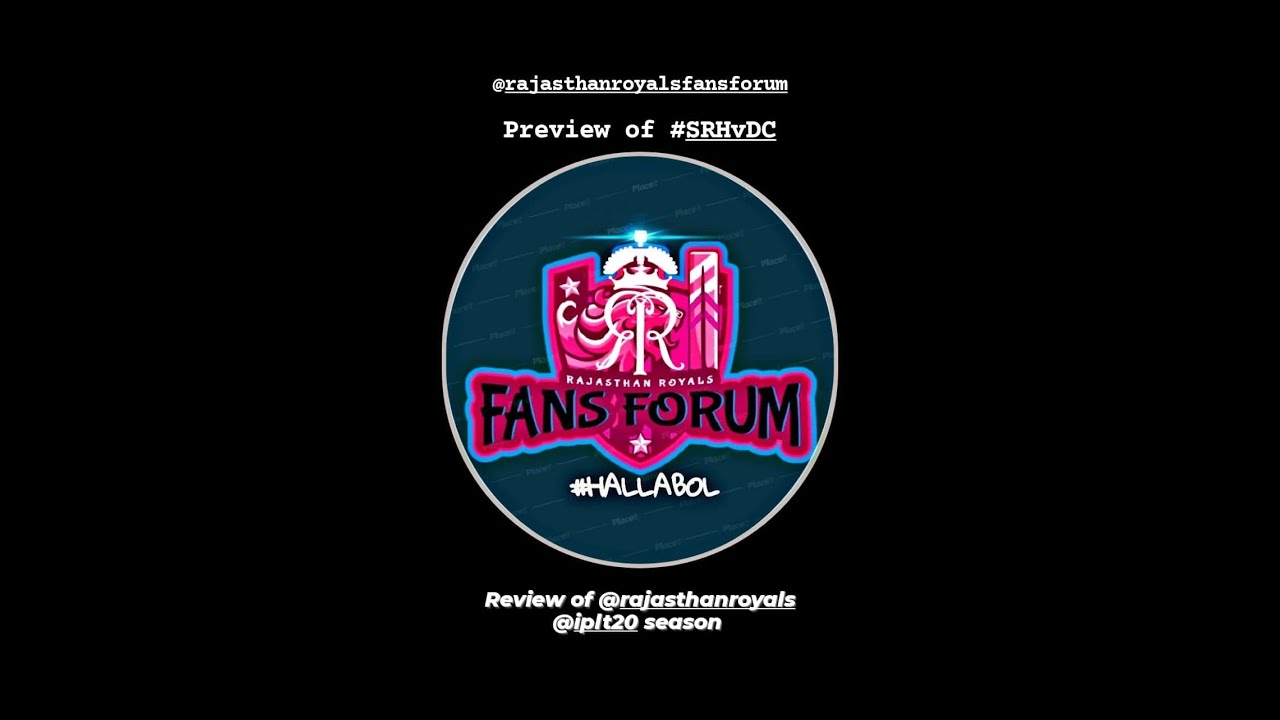 Our @rajasthanroyalsfansforum Preview 2 Eliminator 
