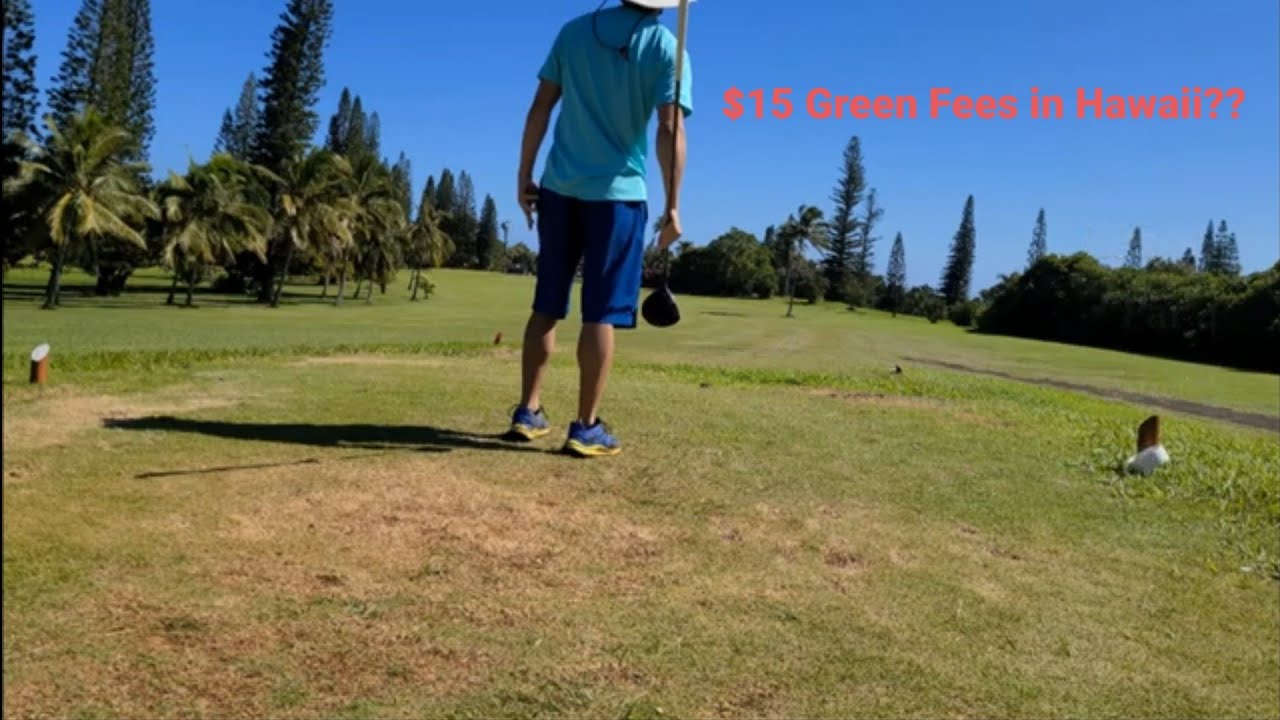 $15 Green Fees in Hawaii?? Kukuiolono Golf Course on Kauai