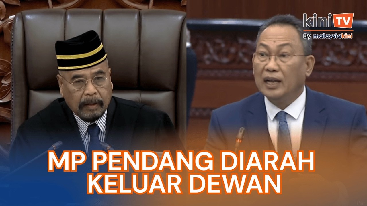 'Saya ada khilaf, Yang di-Pertua pun ada' - MP Pendang diarah keluar dewan