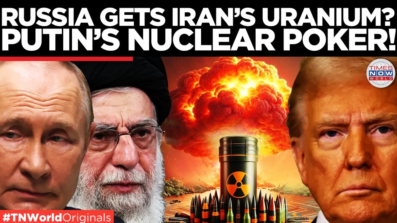 Russia Intervenes: The High-Stakes Plan to Remove Iran’s Enriched Uranium | World News