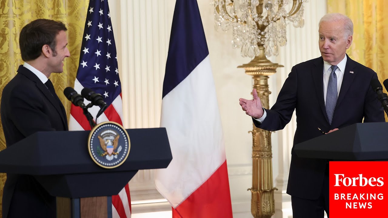 'Merci, My Friend': Biden Praises US-French Relationship