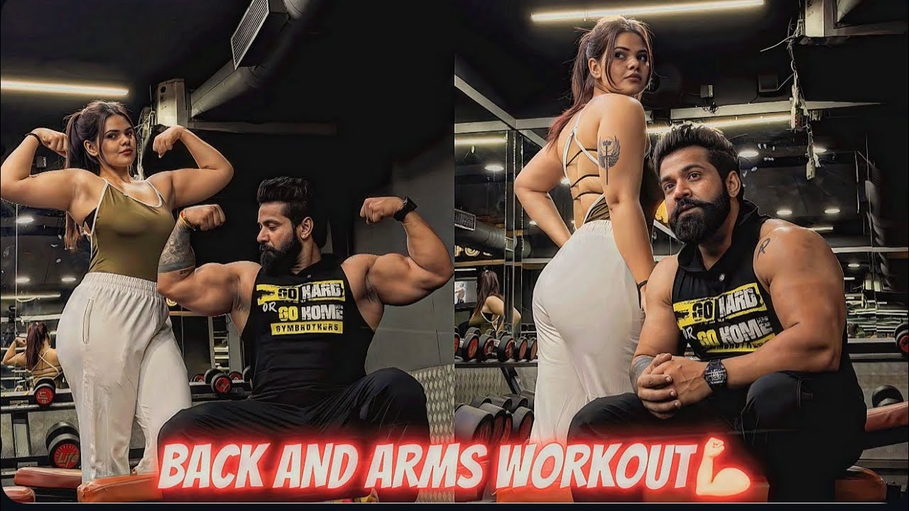 Day-58 || Back And Biceps Workout With Teenage Beast|| 