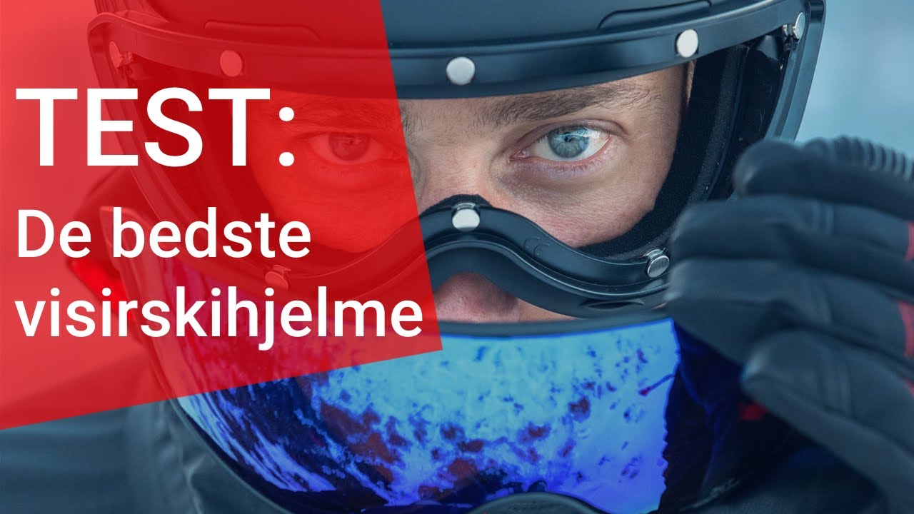 TEST: De bedste skihjelme med visir