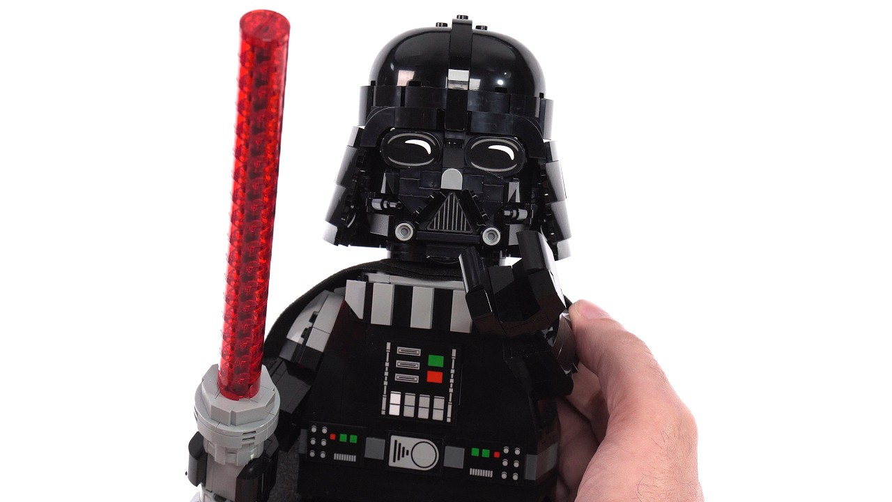 Обзор увеличенной мини-фигурки Дарта Вейдера из серии LEGO Star Wars! #НеСпонсорскаяреклама 75461