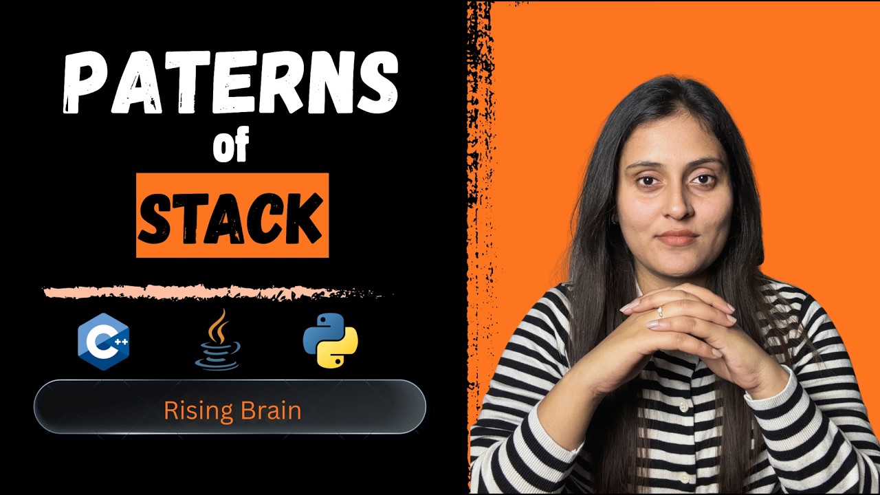 Master Stack  Patterns | DSA for Interviews
