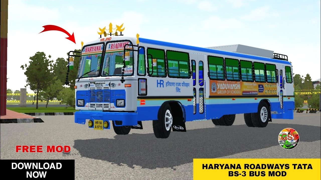 Download Now 😍 // Haryana Roadways Tata Bs-3 Bus Mod // Surprise Release
