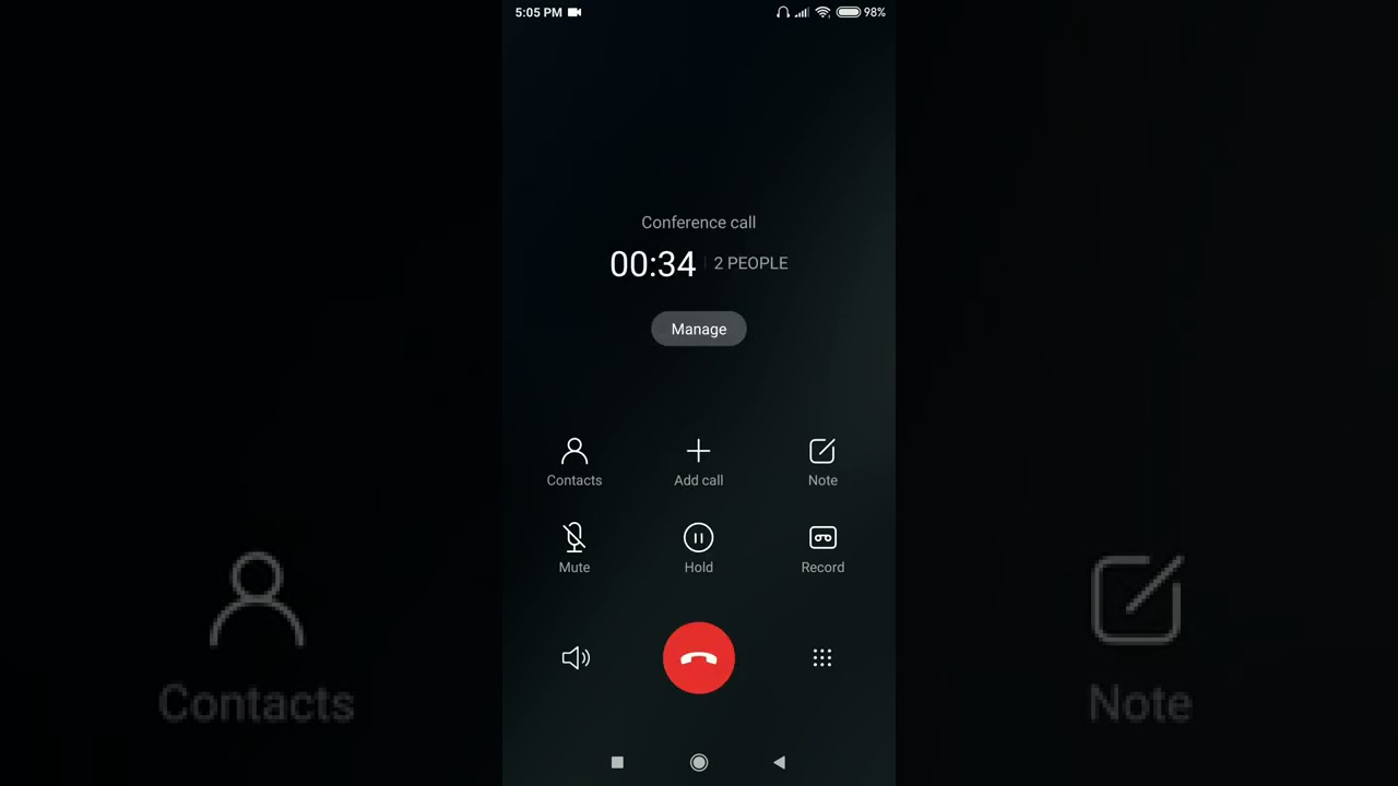Xiaomi MIUI 11 Call Waiting & Conference Incoming Call