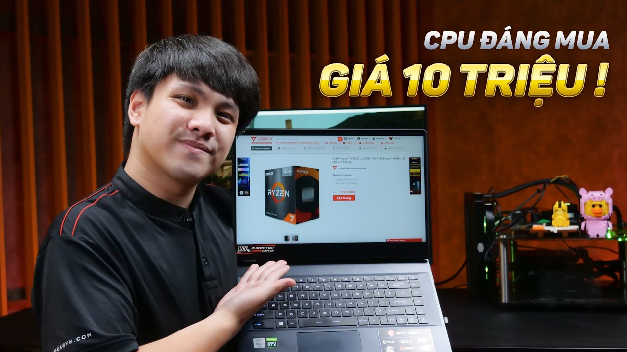 Đánh giá AMD Ryzen 7 5700G | Mua để chơi game KHÔNG CARD?
