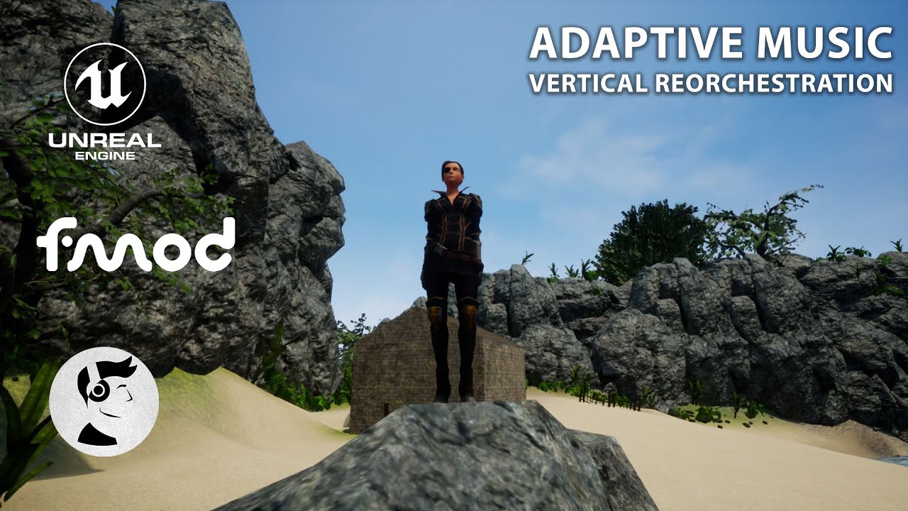 Adaptive Game Music - Vertical Reorchestration in FMOD and Unreal Engine - Lets Add Game Sound Ep06