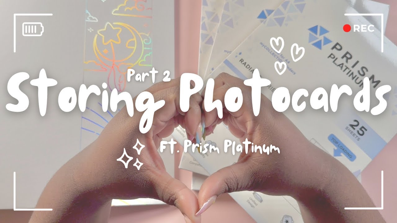 Storing 600 Photocards Pt. 2 | Using Prism Platinums new double sided pages!