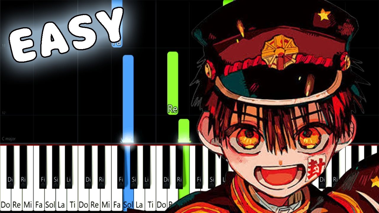 [FULL] Jibaku Shounen Hanako-kun ED - Tiny Light - EASY Piano Tutorial [animelovemen]