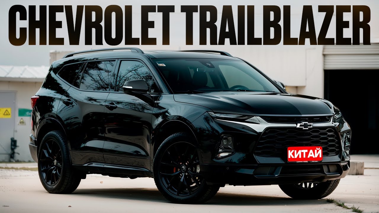 Chevrolet Trailblazer привезли чистокровного Американца из Китая для клиента  Обзор авто