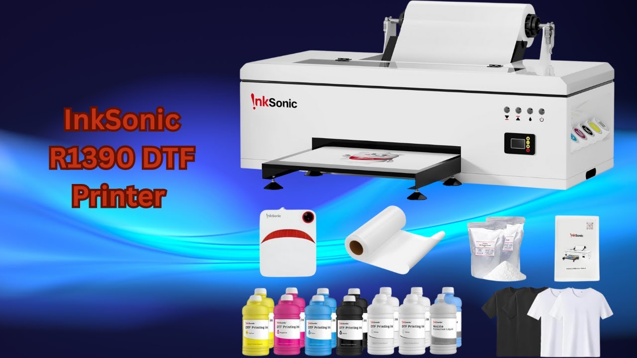 RocRow InkSonic R1390 DTF Printer &ndash; Perfect For Small Businesses &ndash; REVIEW