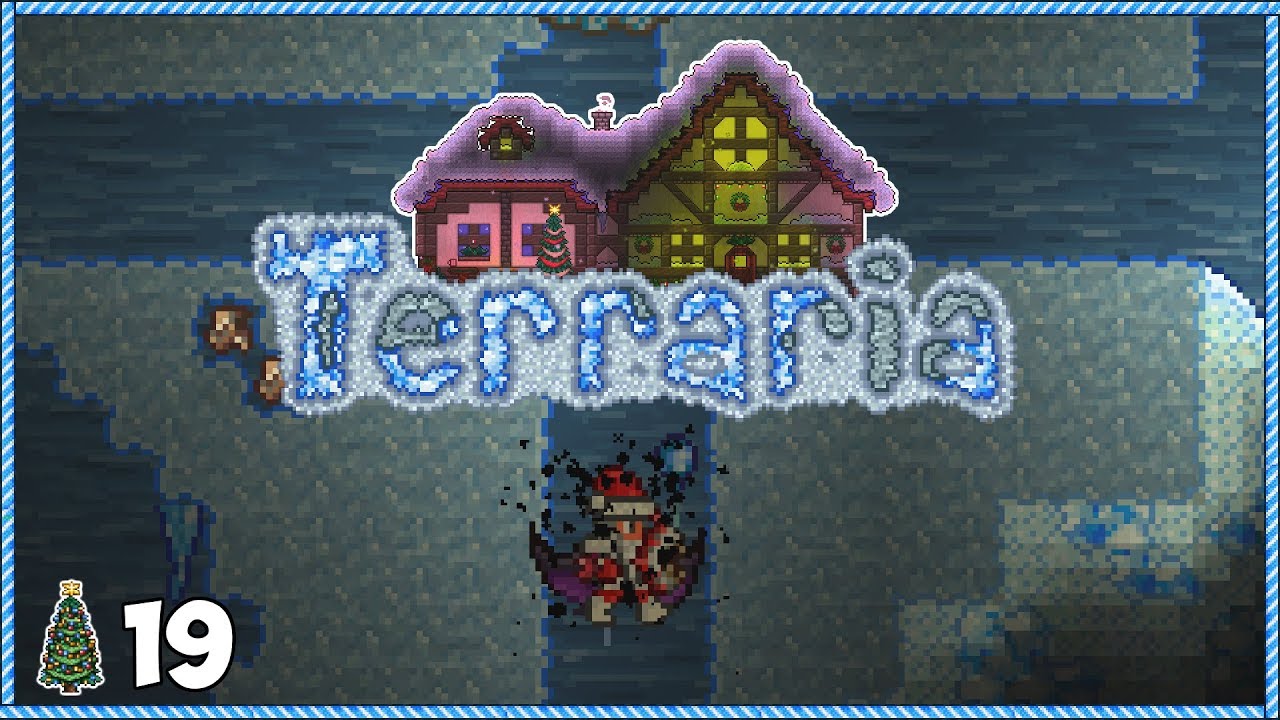 Terraria 1.3.5 Christmas Let's Play - Day 19 PLANTERA!