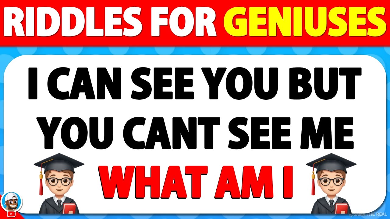 😱 50 RIDDLES That Will Test Your Brainpower! Genius Challenge 🧠