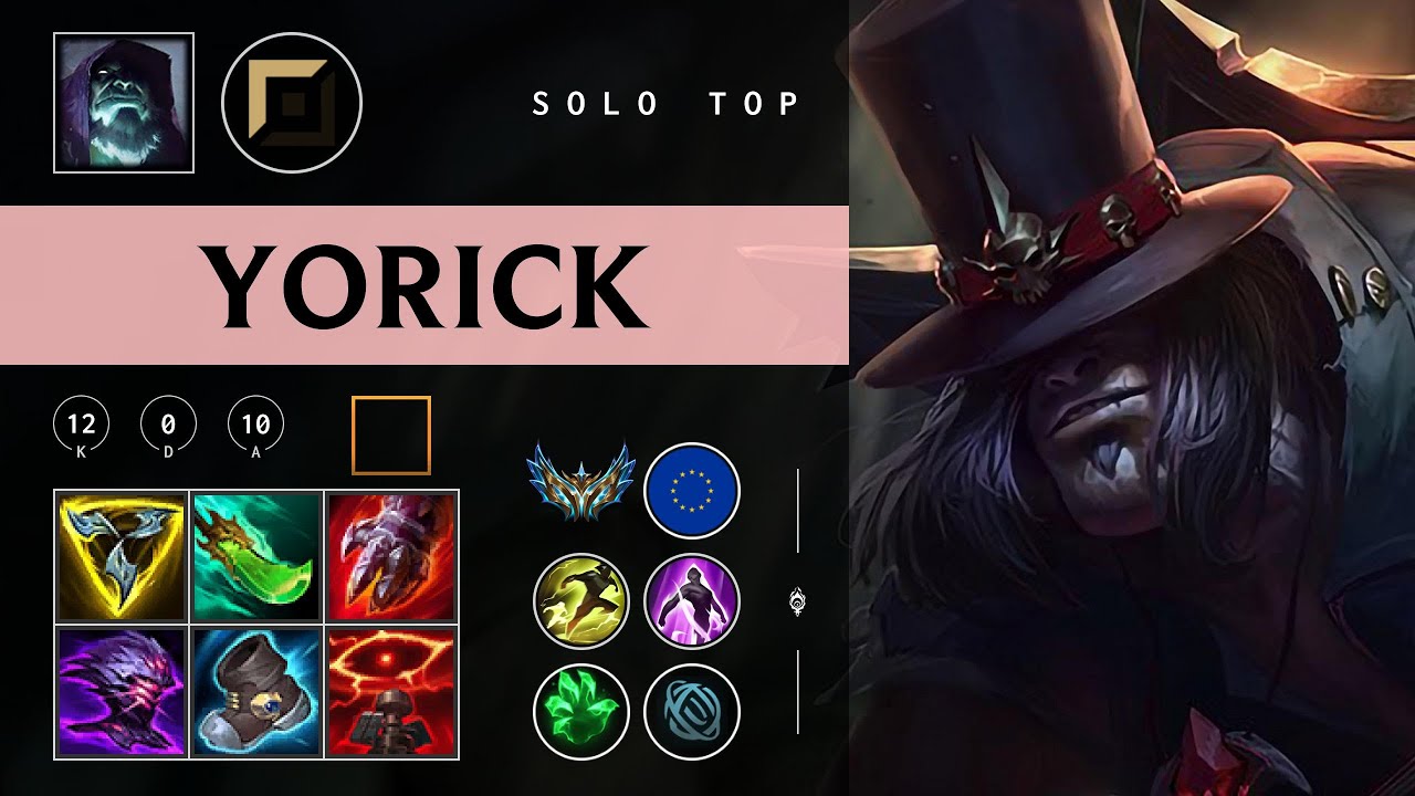 Yorick Top vs Ryze - EUW Challenger Patch 26.02