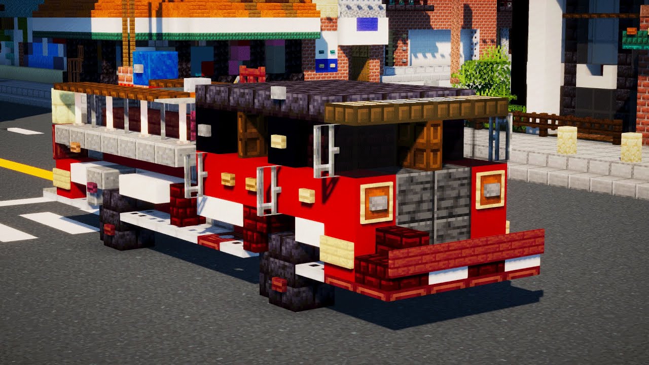 Учебное пособие по пожарной машине Minecraft Chicago CFD