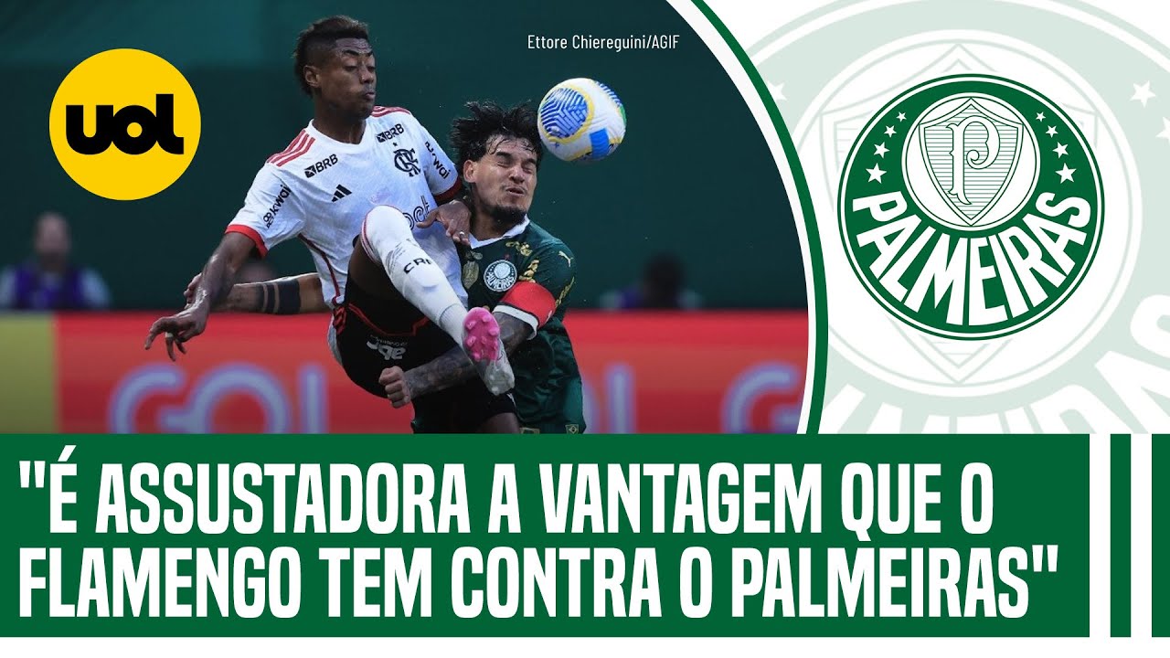 O PALMEIRAS É FREGUÊS DO FLAMENGO? RUBRO-NEGRO LEVA VANTAGEM CONTRA ABEL, EM SÃO PAULO E NO RIO