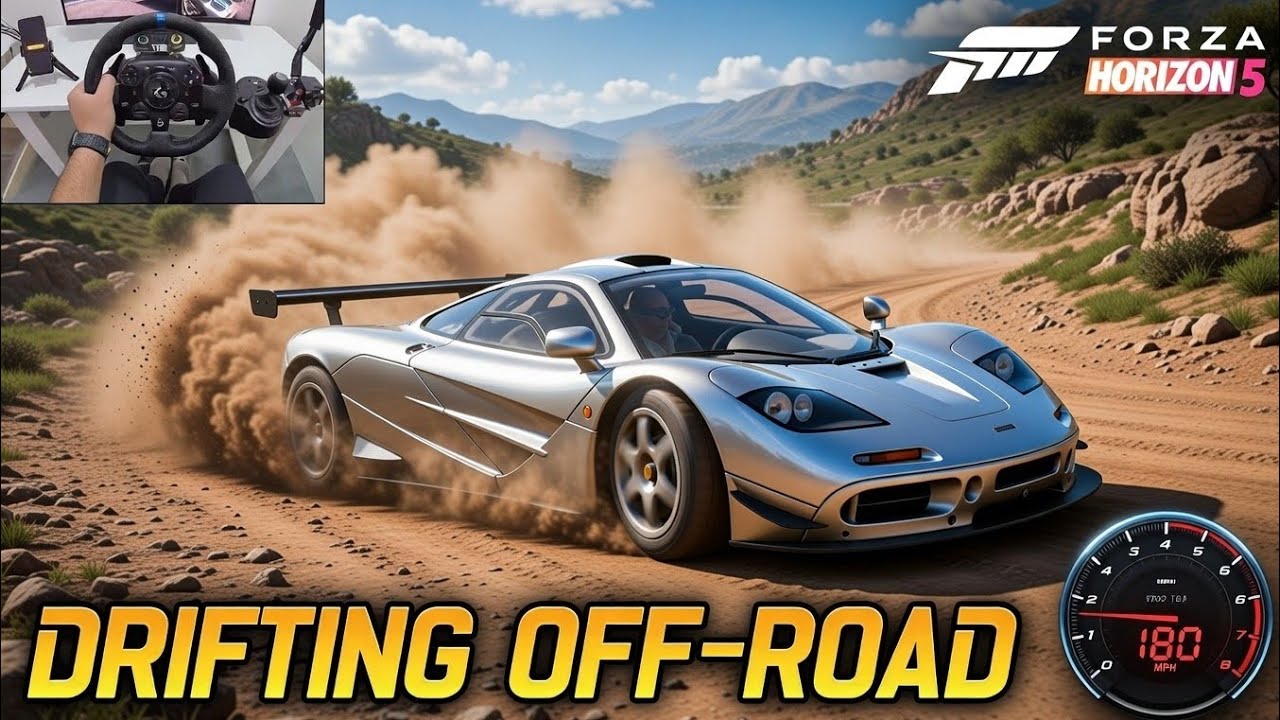 1400HP McLaren F1- Forza Horizon 5 |Logitech G923 Steering Wheel