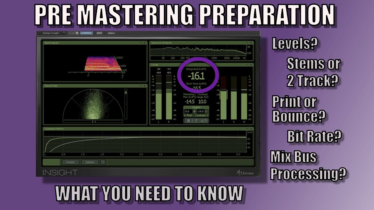 How to Prepare A Track for MASTERING: A PRO Mastering Engineer Explains