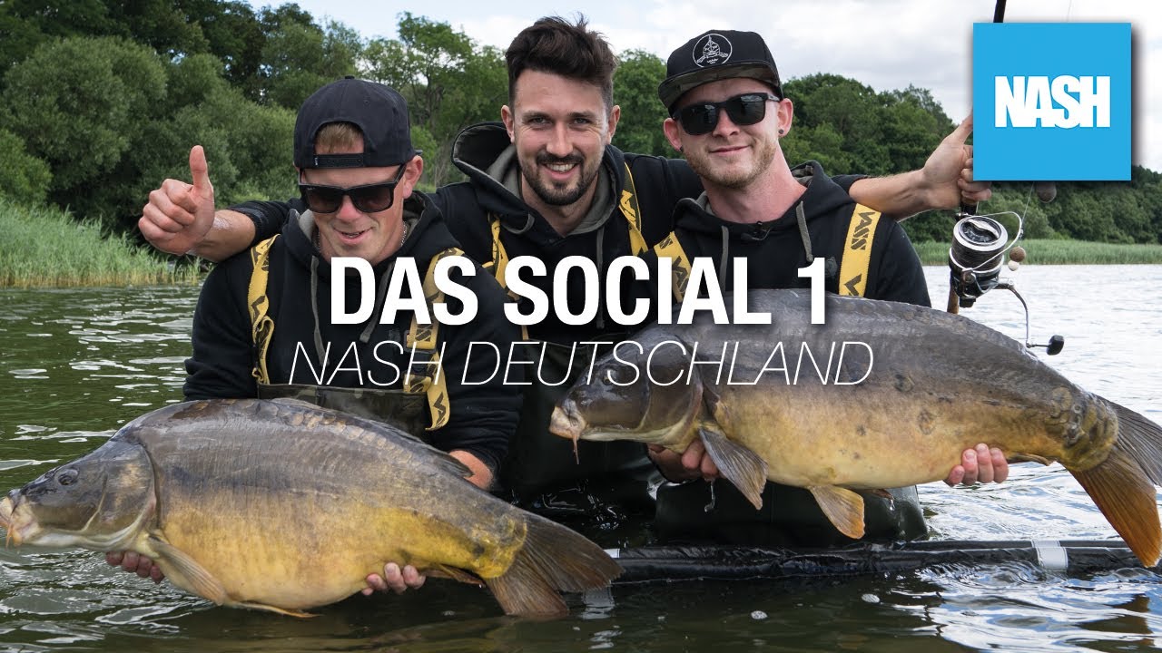 Das Social 1 - Karpfenangeln am Natursee - Nash TV Deutschland & Österreich