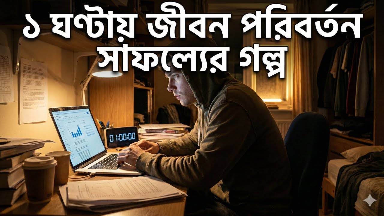 মাত্র ১ ঘণ্টা যেভাবে সাধারণ ছেলে থেকে সফল হলেন তিনি বাস্তব গল্প