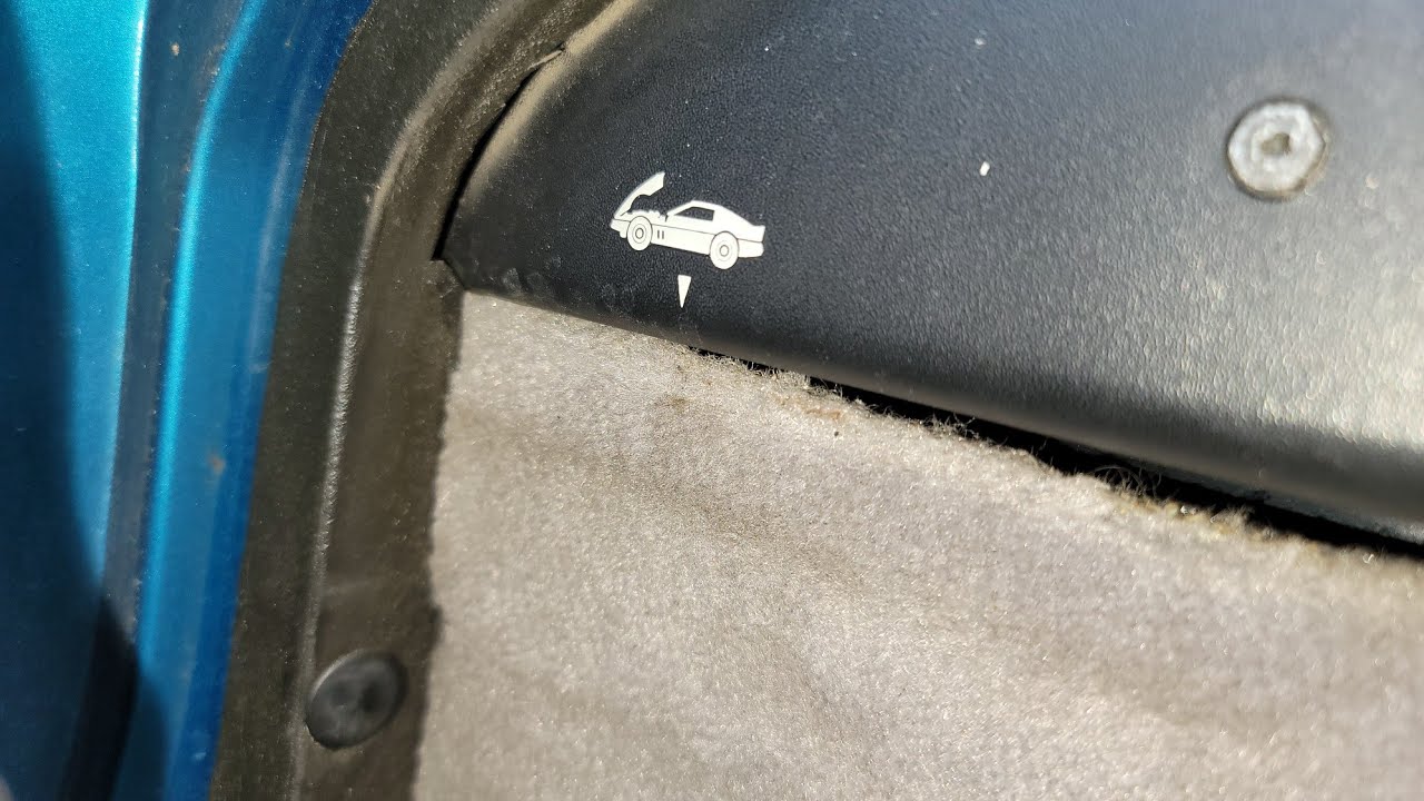 The Aggravating C4 Corvette Hood Release Mechanism