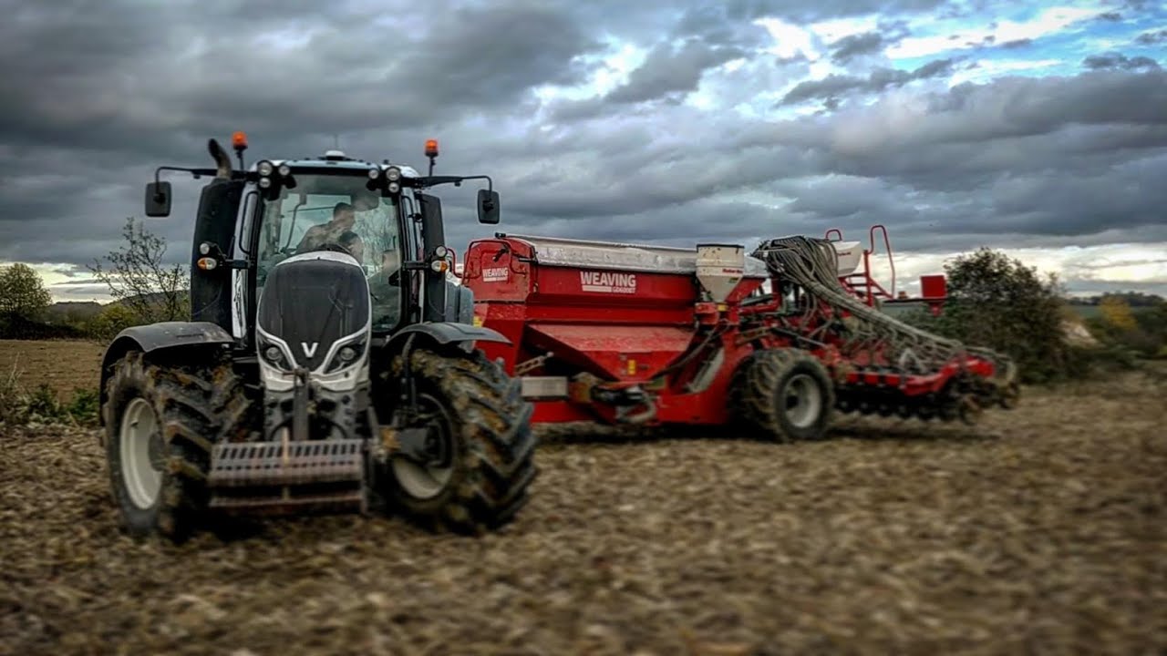 🇫🇷UN ENSEMBLE HORS DU COMMUN AU SEMIS DE BLÉ | Valtra T214 Blanc | Weaving 6m🌱