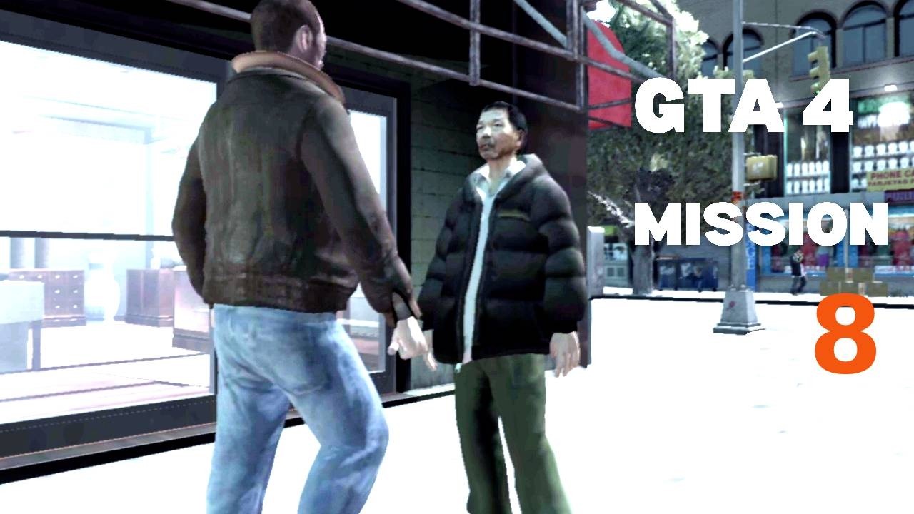 NIKO USES A BRICK! 🧱 | GTA 4 - Mission #8 - 