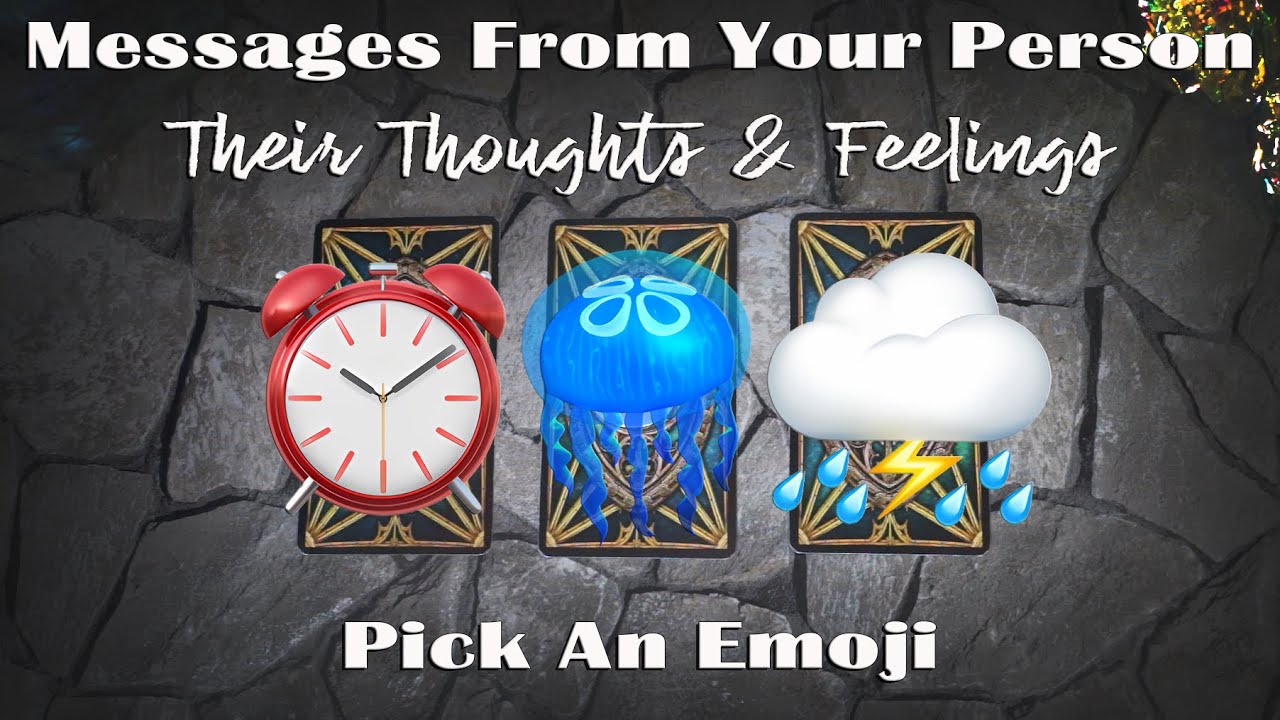 THE PERSON ON YOUR MIND 🧠 THEIR THOUGHTS & FEELINGS 💞 ENERGY CHECK-IN ✨ PICK A CARD TAROT READING
