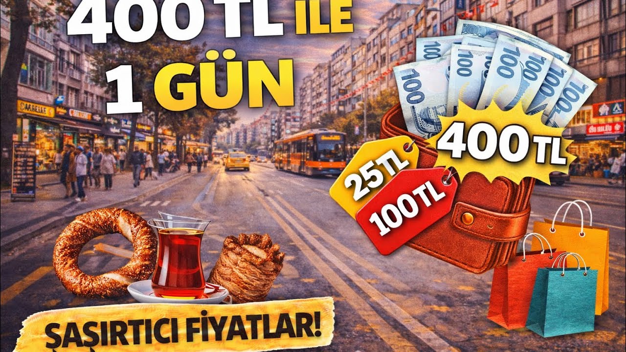 Bahçelievler’de 400 TL ile Bir Gün | Ankara Vlog + Cafe Deneyimi